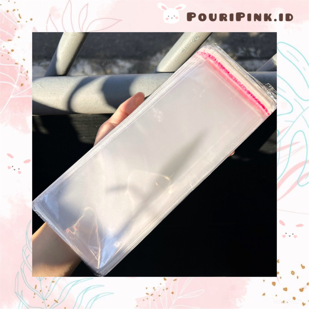 

Plastik Amplop isi 100 pcs Plastic Opp Transparan Ukuran 9x22 Kemasan Angpao Angpau Uang Mtp Banjar Martapura PouriPink.id