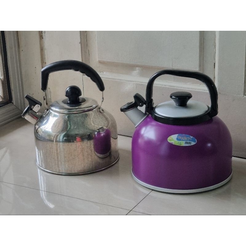 ok teko siul ceret Summer Maspion Rigoletto whistling kettle 5 liter aluminium Corner Imperial 4 lit
