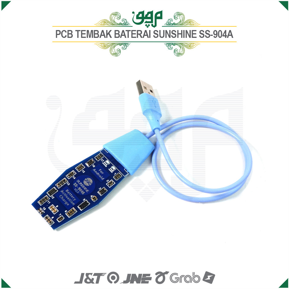 PCB TEMBAK BATERAI SUNSHINE SS-904A / Alat Pancing Baterai Android SS-904A - Aktivator Baterai Sunsh