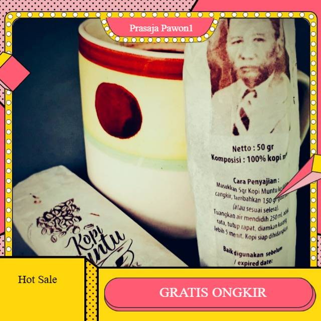 

【PAWON1】 SALE!! KOPI MUNTU / KOPI BUBUK MUNTU / KOPI MUTHU / KOPI BUBUK MUTHU / KOPI MUNTHU / KOPI MUTU LEGENDARIS