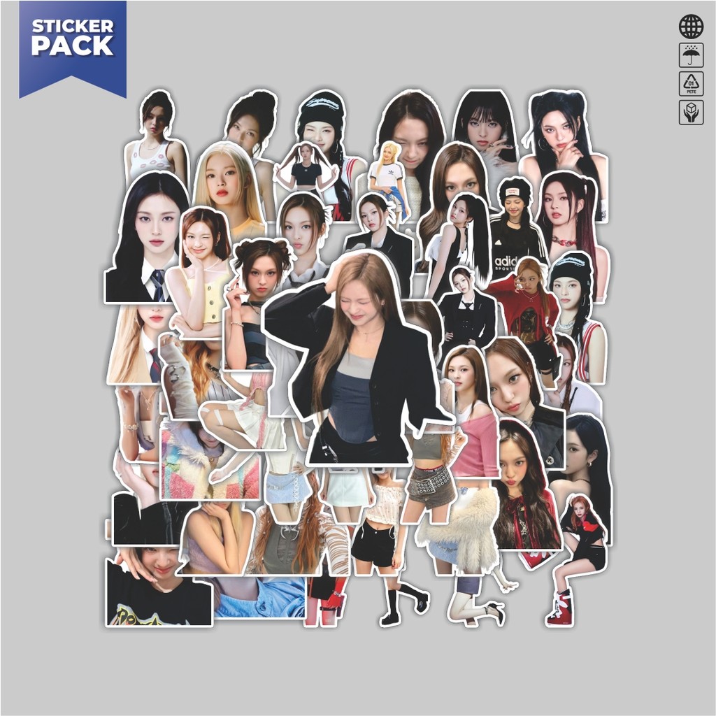 

[100PCS]Stiker Pack Stiker Baby Monster Baemon Chiqiuta Aesthetic Vinyl Anti Air Dekorasi Sticker Laptop Buku Journal Koper Helm Casing HP Gitar Helm Skateboard