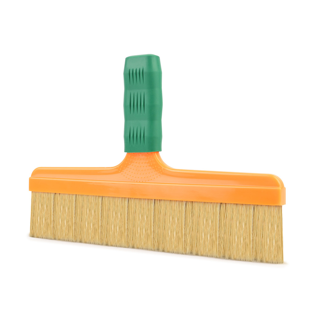 

EHDIS 12 Inch Non-shedding Soft Bristle Brush for Carbon Solar Film Wrapping Decoration Wall Paint Brush with Anti-slip Handle