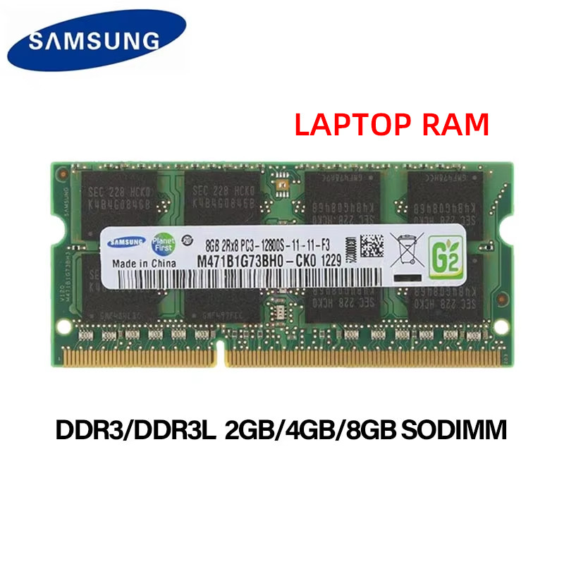 SAMSUNG DDR3 DDR3L Sodimm 2GB 4GB 8GB 1066MHz 1333MHz 1600MHz 1866MHz 204pin Laptop Ram Memory