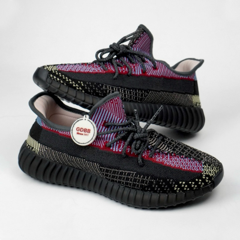 Sneakers Adidas Yeezy 350 Boost V2 Yecheil Sepatu Casual Gym Olahraga Jogging Joging Pria Wanita