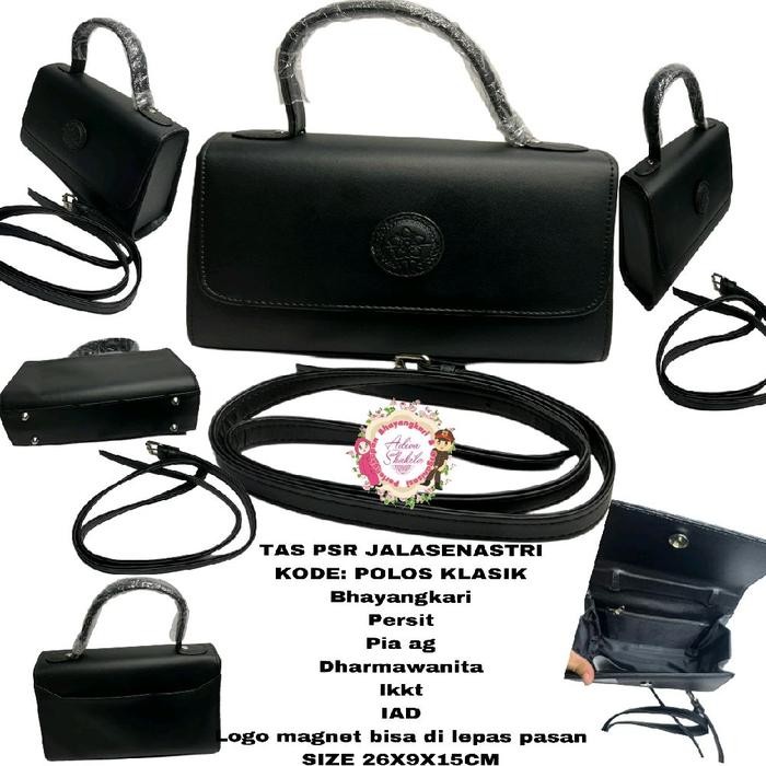READY | TAS PSR KOTAK KLASIK LOGO BHAYANGKARI PIA IKKT JALASENASTRI IAD PKK DHARMAWANITA - BHAYANGKA