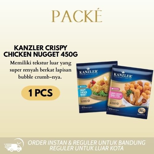 

Kanzler Crispy Chicken Nugget / Nugget Stick / Naget Bubble Kemasan 250g