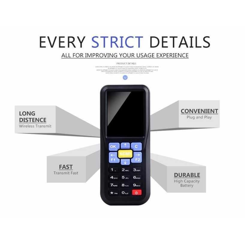 NETUM Barcode Scanner Wireless 2D Data Collector POS System