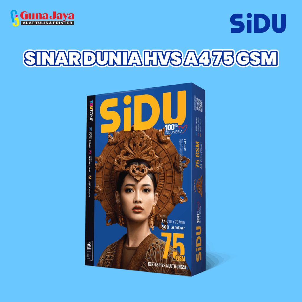 

SINAR DUNIA HVS A4 75 GSM