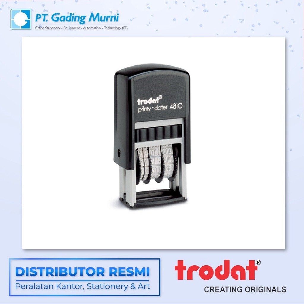 

Trodat Stempel Tanggal 4810
