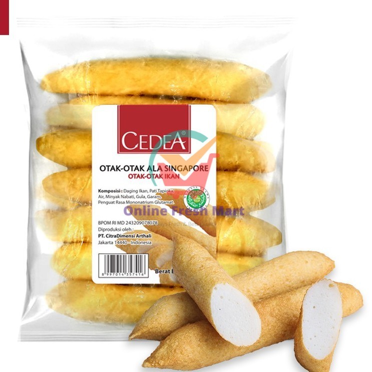 

CEDEA Otak - Otak Ikan Ala Singapore (500 gr) KHUSUS GOSEND - Online Fresh Mart Denpasar
