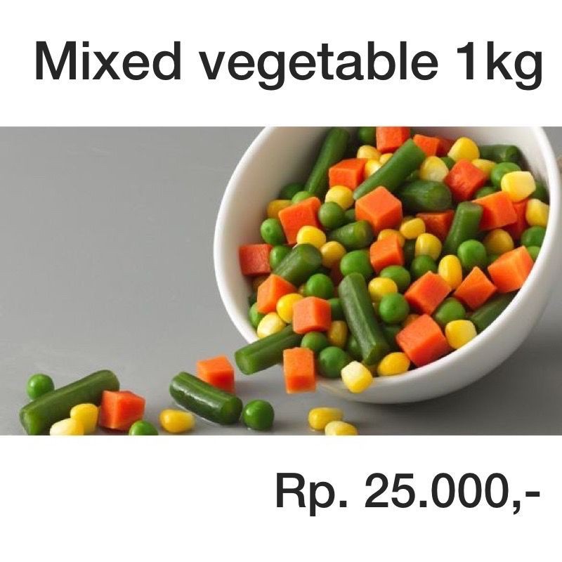 

Mix Vegetable 500GR