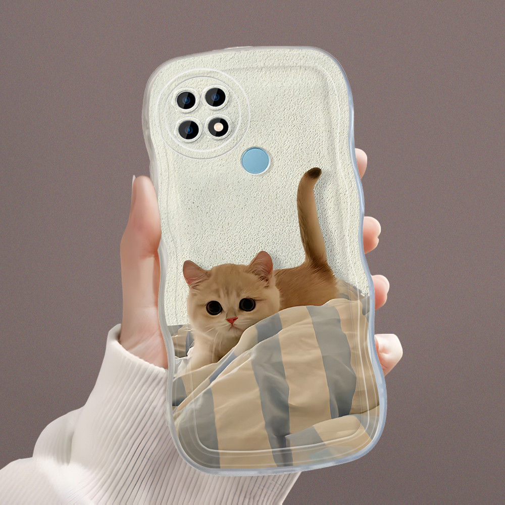 OPPO A15 A15S Case Softcase Casing Hp Kesing Soft  Kartun Lucu Cassing Kitty 4658