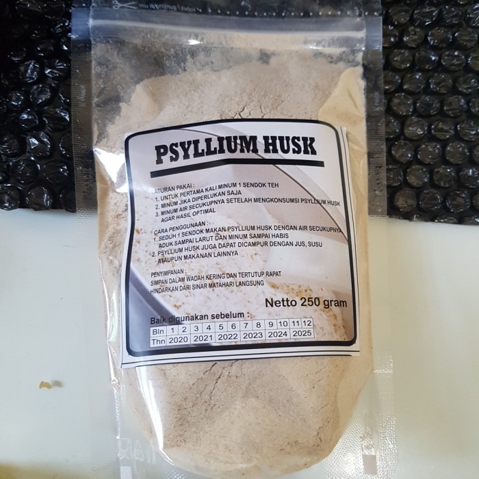 

✨TERLARIS -jual psylium psyllium husk powder diet serat alami 250 gram - Halus