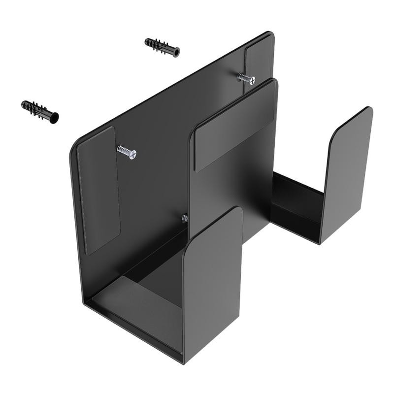 Wall Mount Laptop Holder Multifunctional Laptop Wall Mount Computer Keyboard Holder Cable Box Mount 