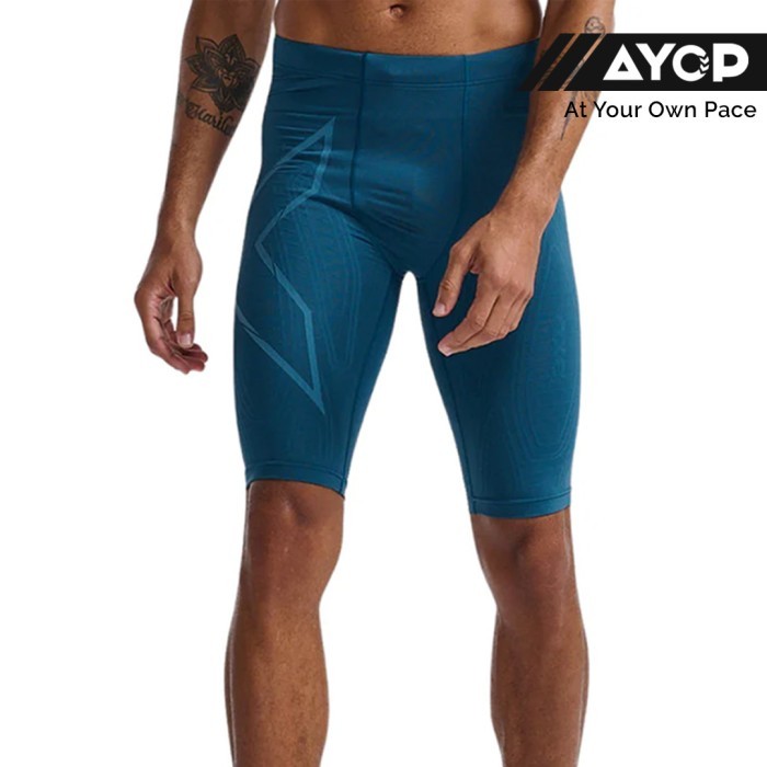 2XU MCS Light Speed Men’s Racing Compression Short  - Blue