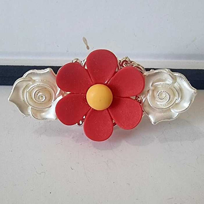 Ring hijab motif bunga matahari dan mawar ring kolong bros kololong