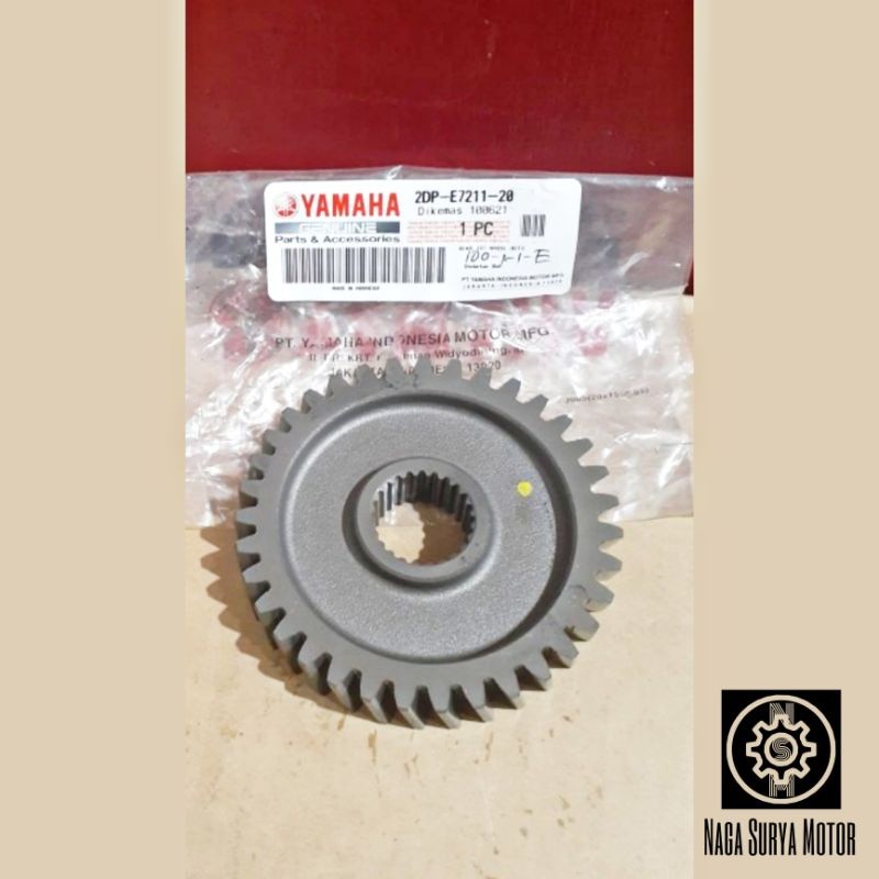 Gear gigi rasio belakang Yamaha NMax 2DP-E7211-20 ORI YGP