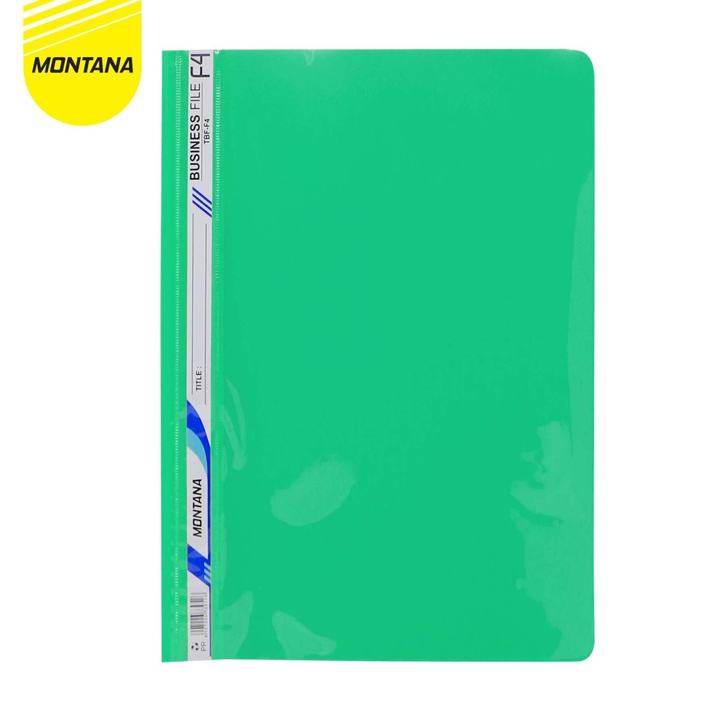 

MONTANA Folder Plastik / Business File F4 (Isi 2 pcs) Green
