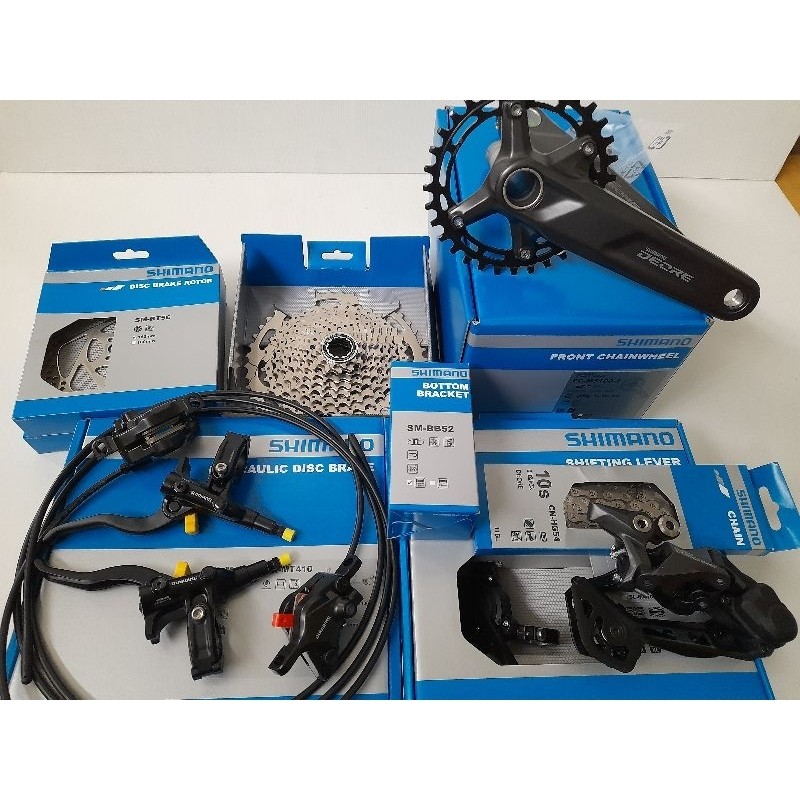 groupset shimano deore 1x10 speed full