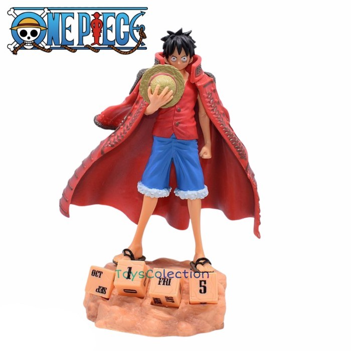 "Q.LnS" - READY STOCK ACTION FIGURE ONE PIECE MONKEY D LUFFY ETERNAL CALENDAR VER. TOPPER