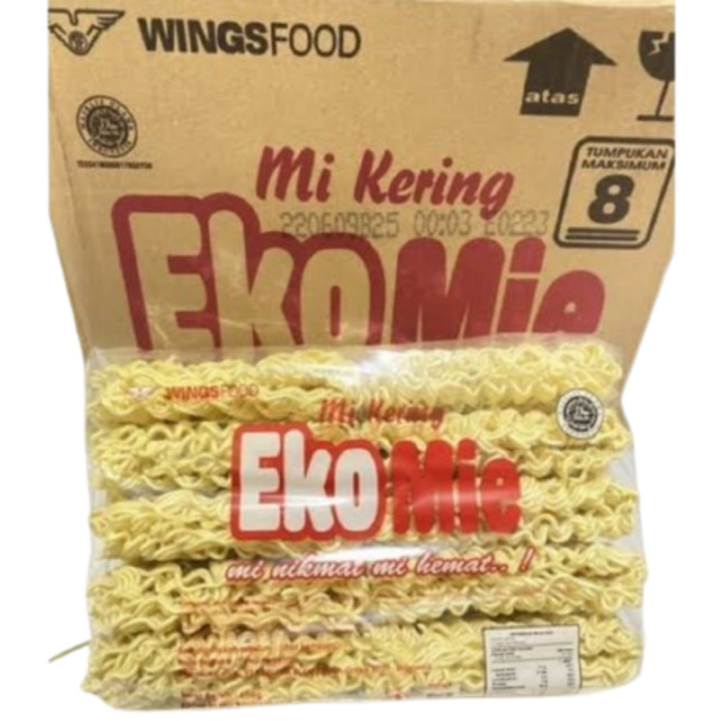 

1DUS MIE EKO SUPER 600gr x 6 BUNGKUS EKOMIE 1 KARTON ISI 6