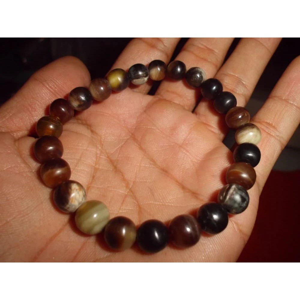 MAKRIFATBUSINESS Gelan Tuah Tanduk Sapi Hitam Putih Asli Alami