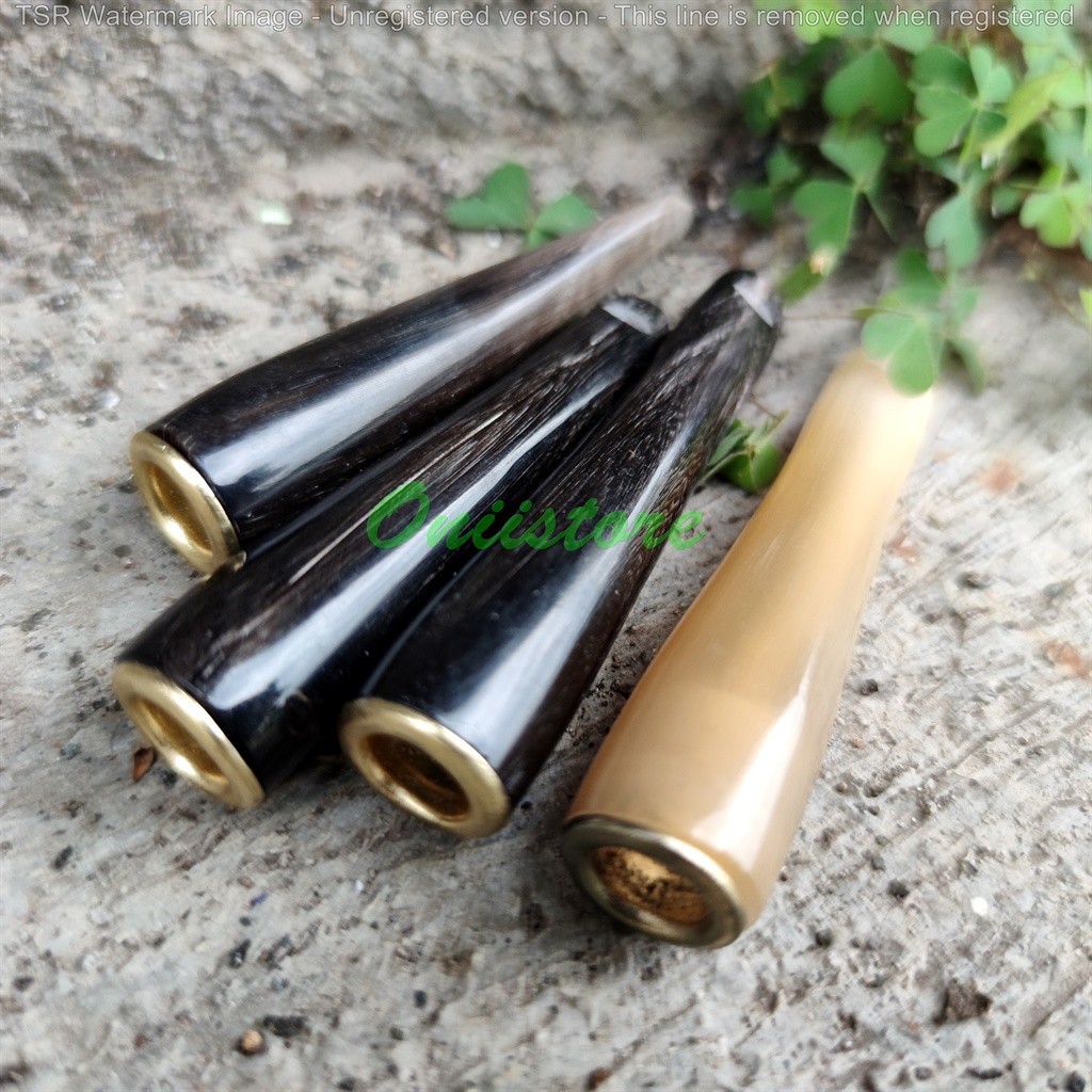 MAKRIFATBUSINESS pipa once rokok mini 6cm tanduk kerbau dan sapi _ Ring by Makrifatbusiness