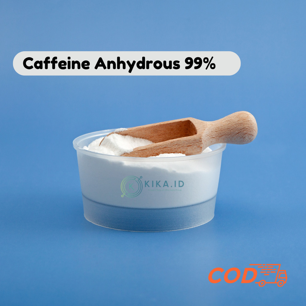 Caffeine Anhydrous 99% | Kafein Murni per 1gram