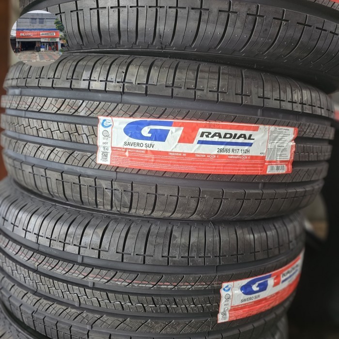 Ban gt radial savero suv 265/65 R17 (ban pajero,fortuner)
