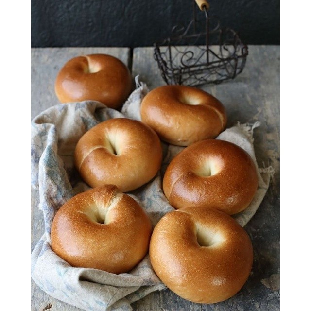 

PLAIN BAGELS 10 pcs