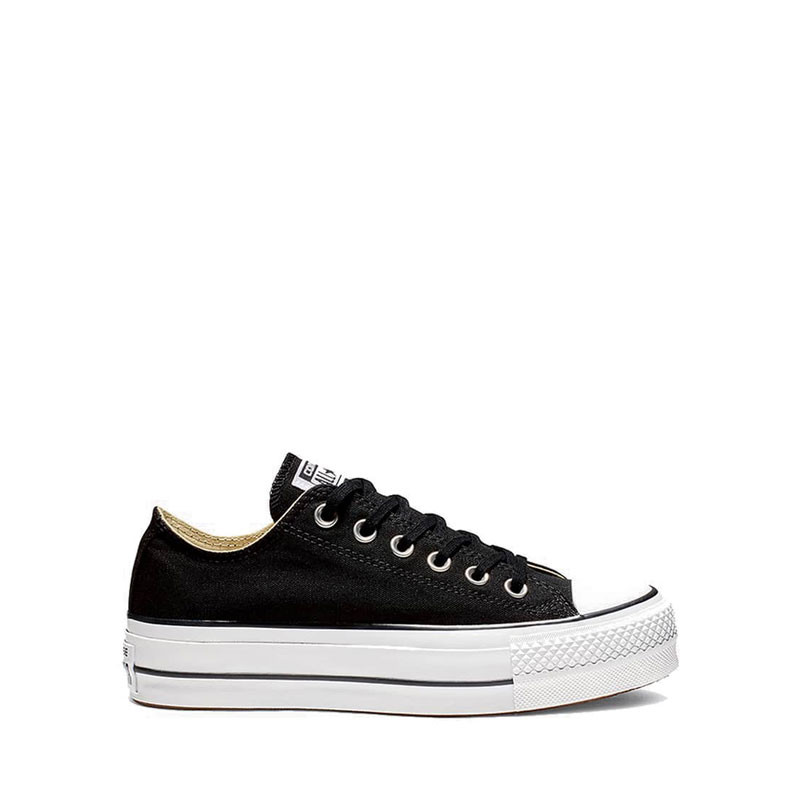 Sepatu Sneakers Wanita Converse CTAS Lift Hitam Putih - Sol Ganda Ringan dan Nyaman untuk Tampilan L
