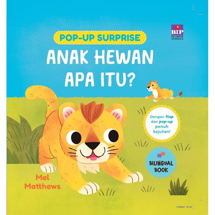 Buku Anak Pop-Up Surprise Anak Hewan Apa Itu?