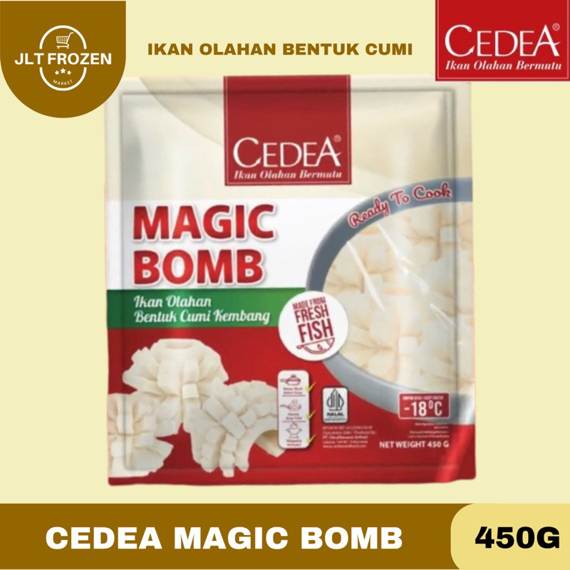 

Cedea Magic Bomb / Olahan Ikan Bentuk Cumi - 450gr