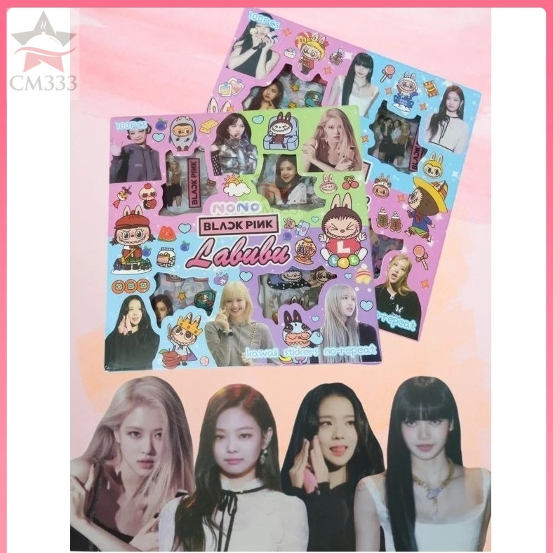

Stiker Labubu BlackPink Kotak