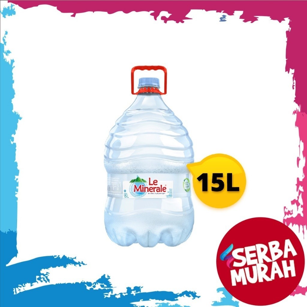 

KHUSUS INSTAN Le Mineral Air Mineral Galon 15L