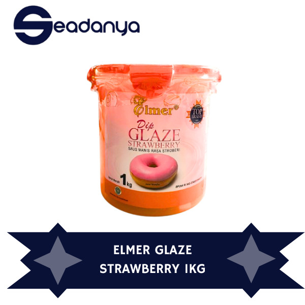 

ELMER GLAZE STRAWBERRY 1KG