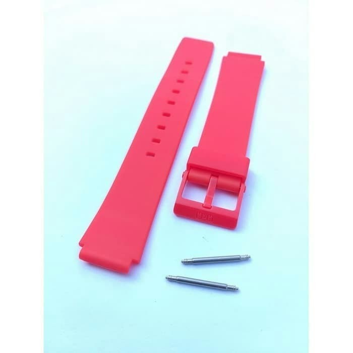 RUBBER STRAP WATCH TALI JAM TANGAN QQ QNQ Q&Q VP46/VP-46/VP 46 TALIJAM - Pink