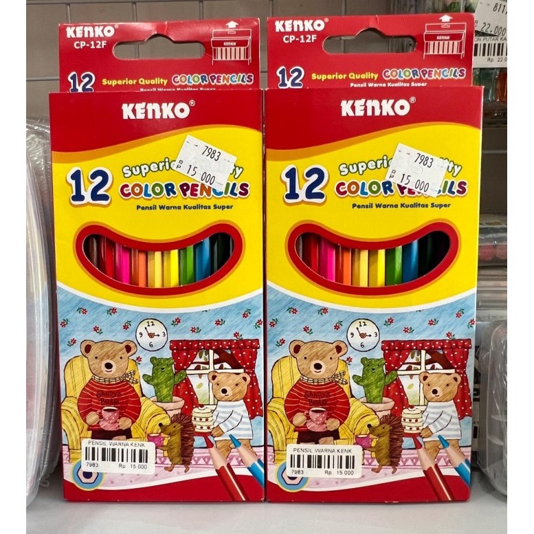 

PENSIL WARNA KENKO 12 PJG CP-12F