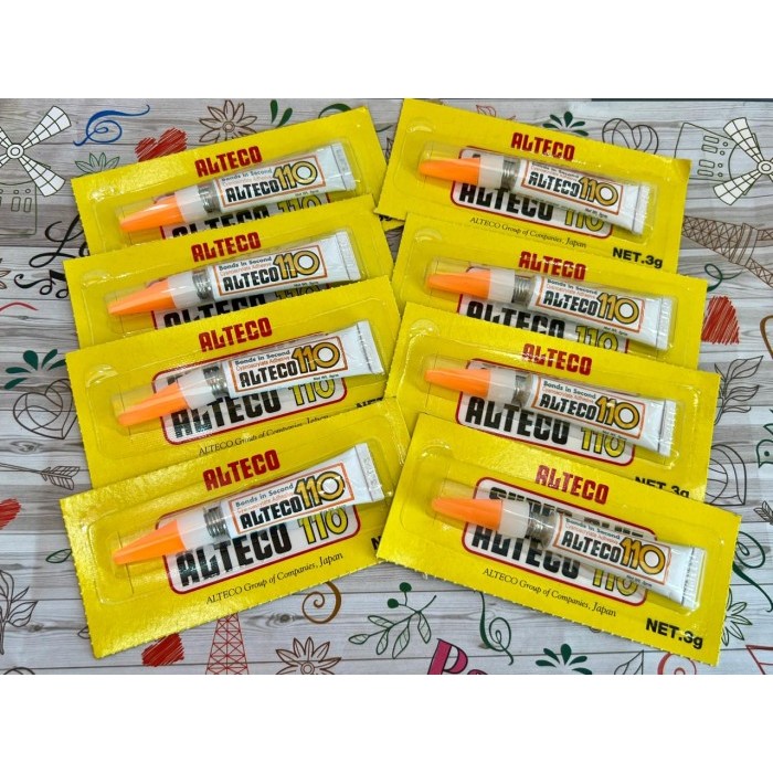 

LEM ALTECO SUPER GLUE ALTECO 110 LEM SERBAGUNA ISI 3G