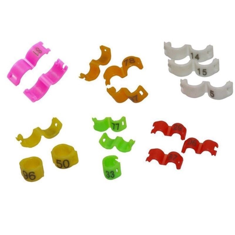 | Ring burung klip buat kenari ,konin,murai,love bird,cendet,kacer .