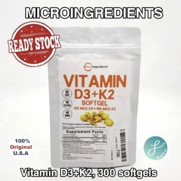 PROMO microingredients vitamin d3 k2 5000IU ORIGINAL