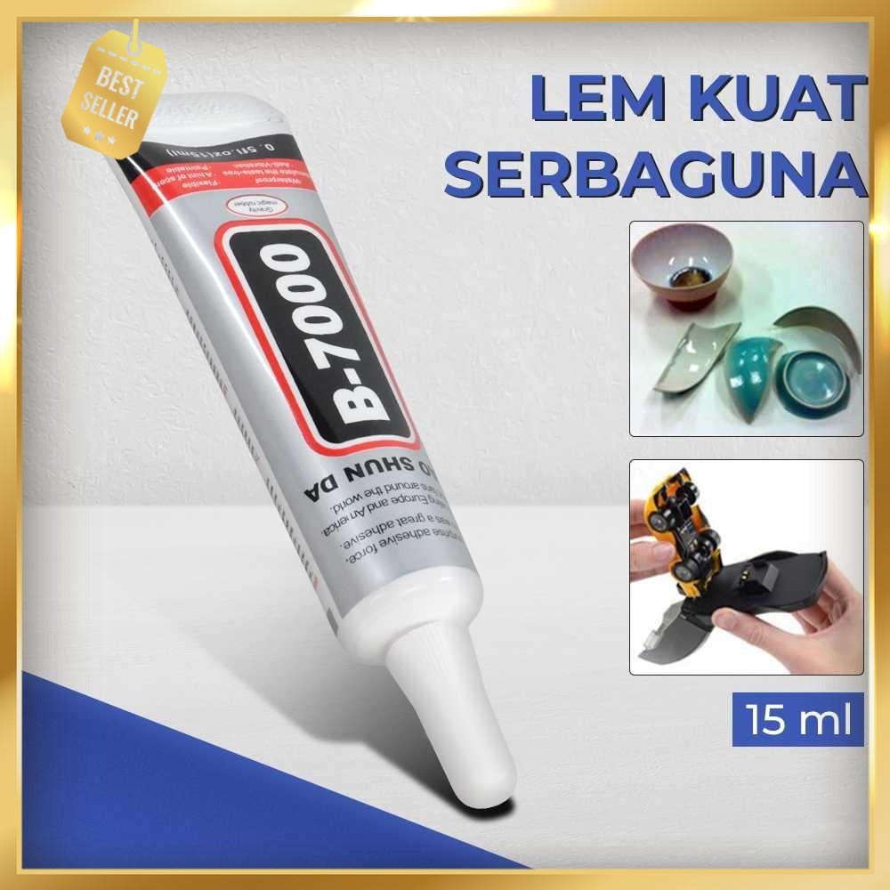 

BAO SHUN DA Lem Kuat Serbaguna Power Glue Strong Adhesive 15ml - B-7000