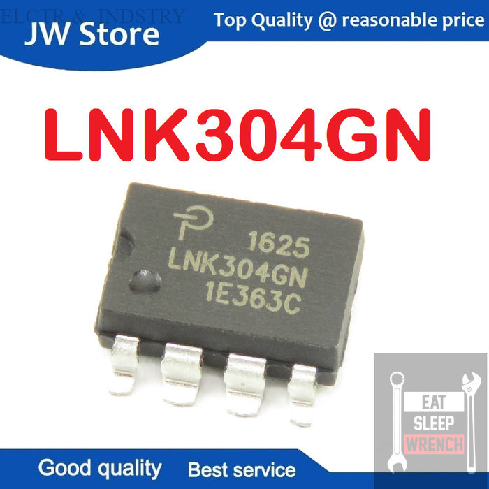 sparepart elektronik LNK304GN LNK 304 GN LNK 304GN LNK304 IC dan Transistor mosfet