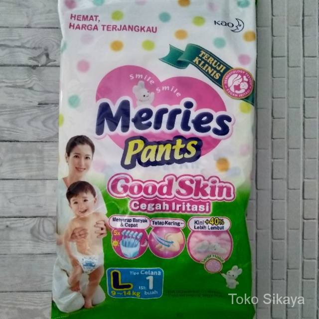 

Merries Renceng Ukuran S M L XL 6pcs