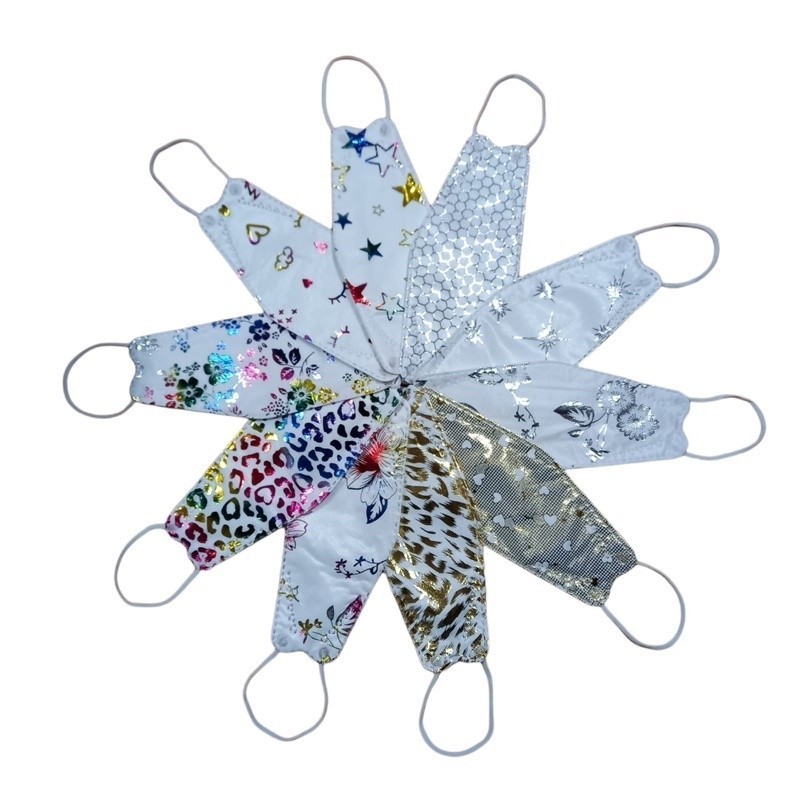 (GTT) MASKER KF94 EARLOOP MASKER EVO KOREA MOTIF BATIK 4PLY PREMIUM TEBAL / kf94 motif