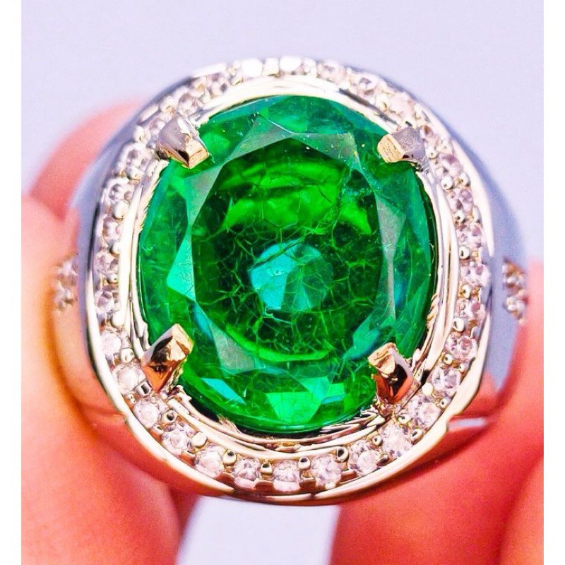 CINCIN ZAMRUD COLOMBIA ASLI CATAM TOP QUALITY