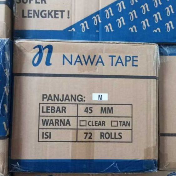 

HARGA 1 PCS LAKBAN 45 X 100yard, LAKBAN BENING & COKLAT