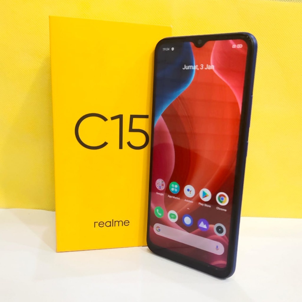 Realme C15 Ram 4 Rom 64GB (SECOND)