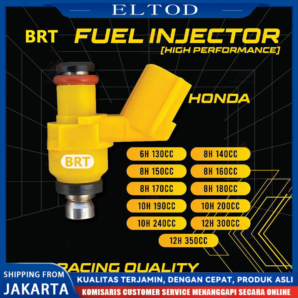 Injektor HONDA CPO BRT Racing PCX Beat Vario 110 125 150 160 CB150 CBR Sonic Supra GTR Genio Scoopy 
