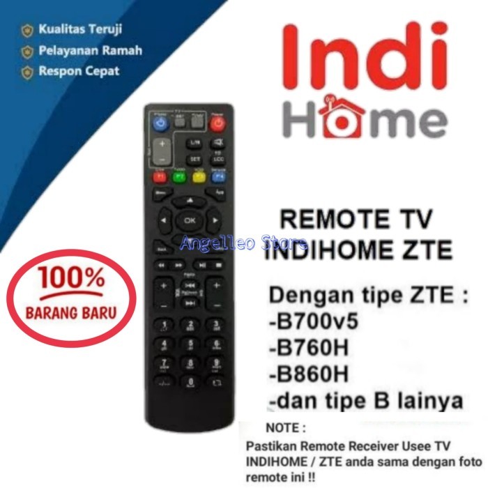 Remot ReciverRemot TV INDIHOMERemot Reciver INDIHOMEType ZTE